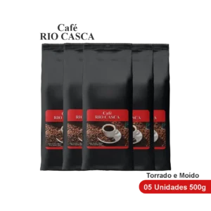 Café Rio Casca Kit 5 Unidades de 500g